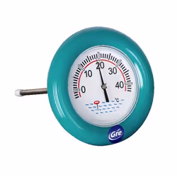 Gre 40054 (CN), thermomètre, Turquoise, Rond, Analogique, °C, 0 - 40 °C