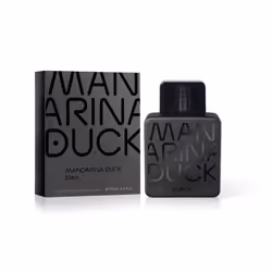 Mandarina Duck Black, Hommes, 100 ml, Bergamote, Mandarin, Poivre, Fleur d'oranger, Fleur de Tiare, Fève Tonka, Cèdre, Bois d ...