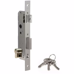 Serrure Metal New Fori Lock+Levier E=20 44661.20.0.01.12 Cisa Metal Serrure New Fori Lock+Levier E=20 Avec Cylindre T.30x40