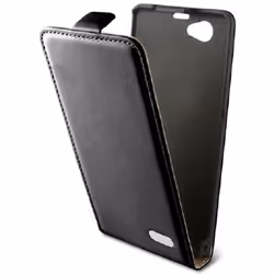 Ksix B3448FU90, Folio porte carte, Sony, Xperia Z1 Compact, Noir