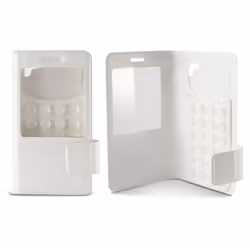 Ksix BXFU12T4.5B, Folio, Toutes marques, 11,4 cm (4.5"), Blanc