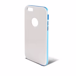 Ksix B0925CAR21, Housse, Apple, iPhone 6, 11,9 cm (4.7"), Bleu, Blanc