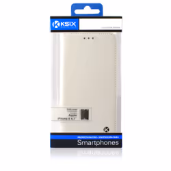 Ksix B0925FU20B 4.7" Folio Blanc
