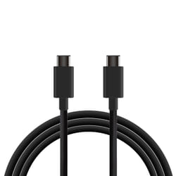 Ksix BXCUC01 câble USB 1 m USB 2.0 USB C Noir