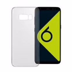 Ksix B8590FTU00, Housse, Samsung, Samsung Galaxy S8+, 15,8 cm (6.2"), Transparent
