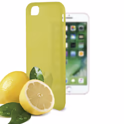 Ksix B0935FAR07 coque de protection pour téléphones portables Housse Translucide, Jaune