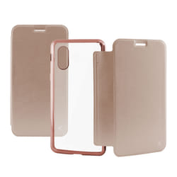 Ksix B0938FU88DR 4.7" Folio Or rose, Transparent
