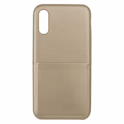 Ksix B0938CAD18, Housse, Apple, iPhone X, 14,7 cm (5.8"), Or