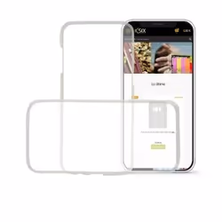 Ksix B0938FTF00, Housse, Apple, iPhone X, Transparent