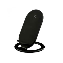 Ksix BXCQIFC01 chargeur d'appareils mobiles Smartphone Noir USB Recharge sans fil Charge rapide Intérieure