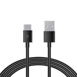 Ksix BXCUSBC04 câble USB 3 m USB 2.0 USB A USB C Noir