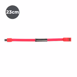 Contact L1740PULR câble USB 0,23 m USB 2.0 Micro-USB A USB A Rose