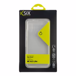 Ksix B9054FTP00, Housse, Xiaomi, Mi A2, 14,8 cm (5.84"), Transparent