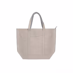 Ksix BXBAGECO01, Sac fourre-tout, Gris, Papier, Polyester, Monochromatique, 450 mm, 150 mm