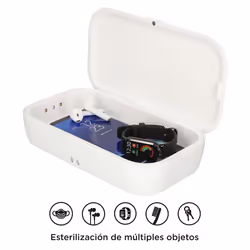 Ksix DCLBOX stérilisateur par ultraviolets Blanc USB 280 nm UV-C