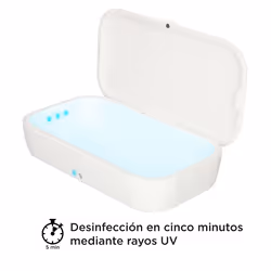 Ksix DCLBOX stérilisateur par ultraviolets Blanc USB 280 nm UV-C