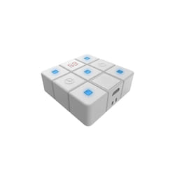 Ksix DCLUCUBE stérilisateur par ultraviolets Blanc Batterie, USB 260 nm UV-C