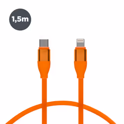 Contact BXCUSB2CL01, 1 m, Lightning, USB C, Mâle, Mâle, Orange