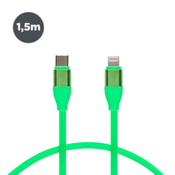 Contact BXCUSB2CL08 câble Lightning 1 m Vert
