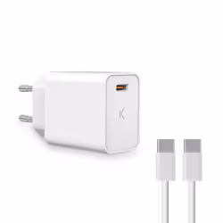 Ksix B1740CDC20PD, Intérieure, Secteur, 1 m, Blanc