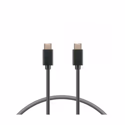 Ksix BXCUC03S, 1 m, USB C, USB C, Noir