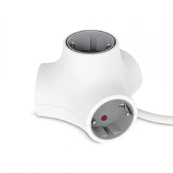 Ksix BXCD04S adaptateur prise d'alimentation Gris