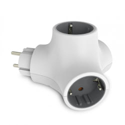 Ksix BXCD03S adaptateur prise d'alimentation Gris