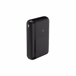 Ksix BXBA10000SM02, 10000 mAh, Lithium Polymère (LiPo), Noir