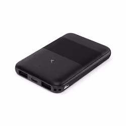 Ksix BXBA5000SM03, 5000 mAh, Lithium, 10 W, Noir