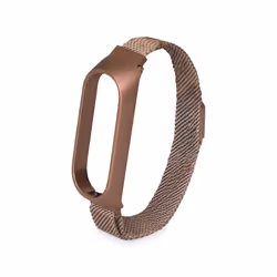 Contact LXBANDM03, Bande, Tracker d’activité, Or, Xiaomi, Mi Band 5/6, Métal, Acier inoxydable