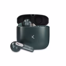 Ksix Spark, Sans fil, Appels/Musique, 158 g, Casque, Vert
