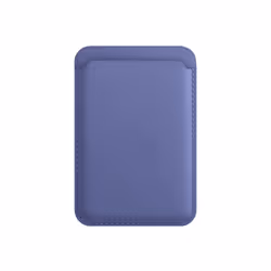 Ksix BXMAGCARD01, Support de carte, Bleu, Cuir végan, Apple, iPhone 12 y posteriores, 1 pièce(s)