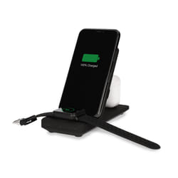 Ksix BXCQI13QC2 récepteur de chargement sans fil de dispositifs mobiles Mobile/smartphone, Smartwatch USB Type-C