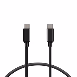 Ksix BXCUC03U, 1 m, USB C, USB C, USB 2.0, 480 Mbit/s, Noir