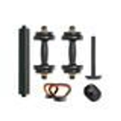 Kit haltère + barre + kettlebell + capteur Xiaomi Fed V2 10kg - black/orange - TU