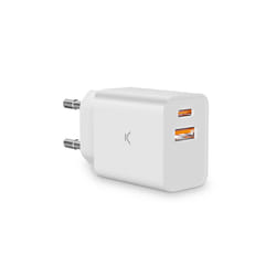 Ksix BXCDC30D chargeur d'appareils mobiles Universel Blanc Secteur Charge rapide Intérieure