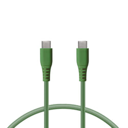 Ksix BXCABCC08S câble USB 1 m USB C Vert