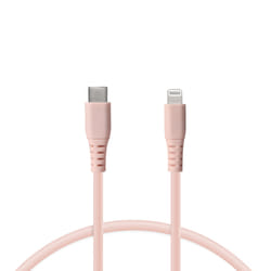 Ksix BXCABCL03S câble Lightning 1 m Rose