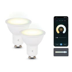 Ksix BXBULBGU22 ampoule LED Blanc froid, Blanc chaud 5,5 W GU10