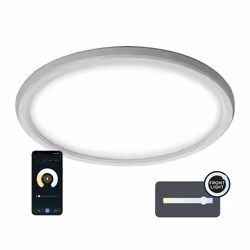 Ksix BXPLAFLED01 éclairage intelligent Panneau intelligent Wi-Fi Blanc 24 W