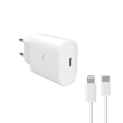 Ksix B0925CDC05 chargeur d'appareils mobiles Universel Blanc Secteur Charge rapide Intérieure