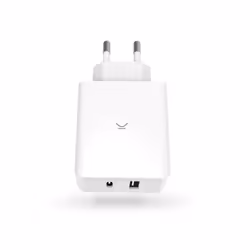 Ksix BXCDC45DGAN chargeur d'appareils mobiles Ordinateur portable, Smartphone, Tablette Blanc Secteur Charge rapide Intérieure