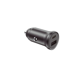 Contact LXCRC20PD chargeur d'appareils mobiles Universel Noir Allume-cigare Charge rapide Auto