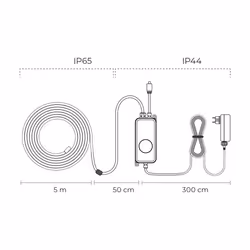 Ksix BXOUTL3N LED lumineuse Ruban lumineux universel Extérieure 5000 mm - Vue supplémentaire 4