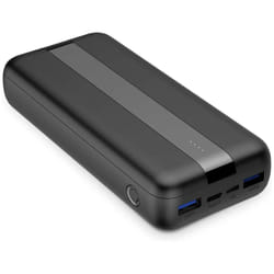 Contact LCBA20000U02 banque d'alimentation électrique Lithium Polymère (LiPo) 20000 mAh Noir
