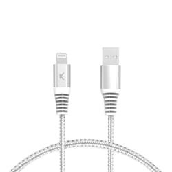 Ksix BXCUAL1T2 câble Lightning 1 m Gris