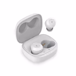 Ksix BXTW08B, True Wireless Stereo (TWS), 20 - 20000 Hz, Appels/Musique/Sport/Au quotidien, 7 g, Casque, Blanc