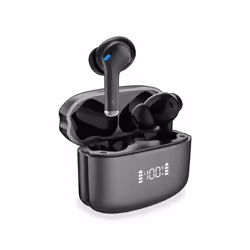 Ksix BXTW11N, True Wireless Stereo (TWS), 20 - 10000 Hz, Appels/Musique, Casque, Noir