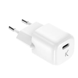 Ksix BCD20GAN01B chargeur d'appareils mobiles Universel Blanc Secteur Charge rapide Intérieure
