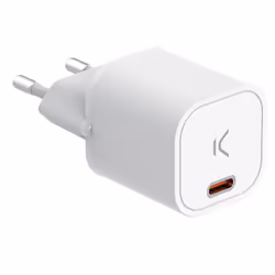 Ksix BCD20GAN01B, Intérieure, Secteur, 20 V, Blanc